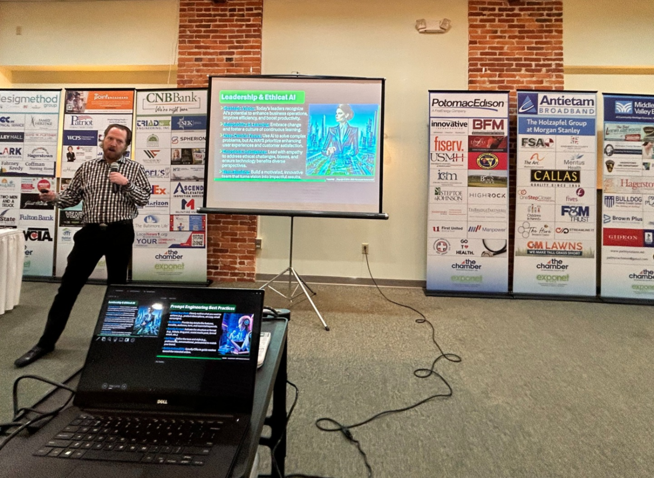 Sean Makulowich - IdeaFire - The AI Revolution: Adapt & Dominate or Delay & Decline - Washington County Chamber of Commerce - March 2025.